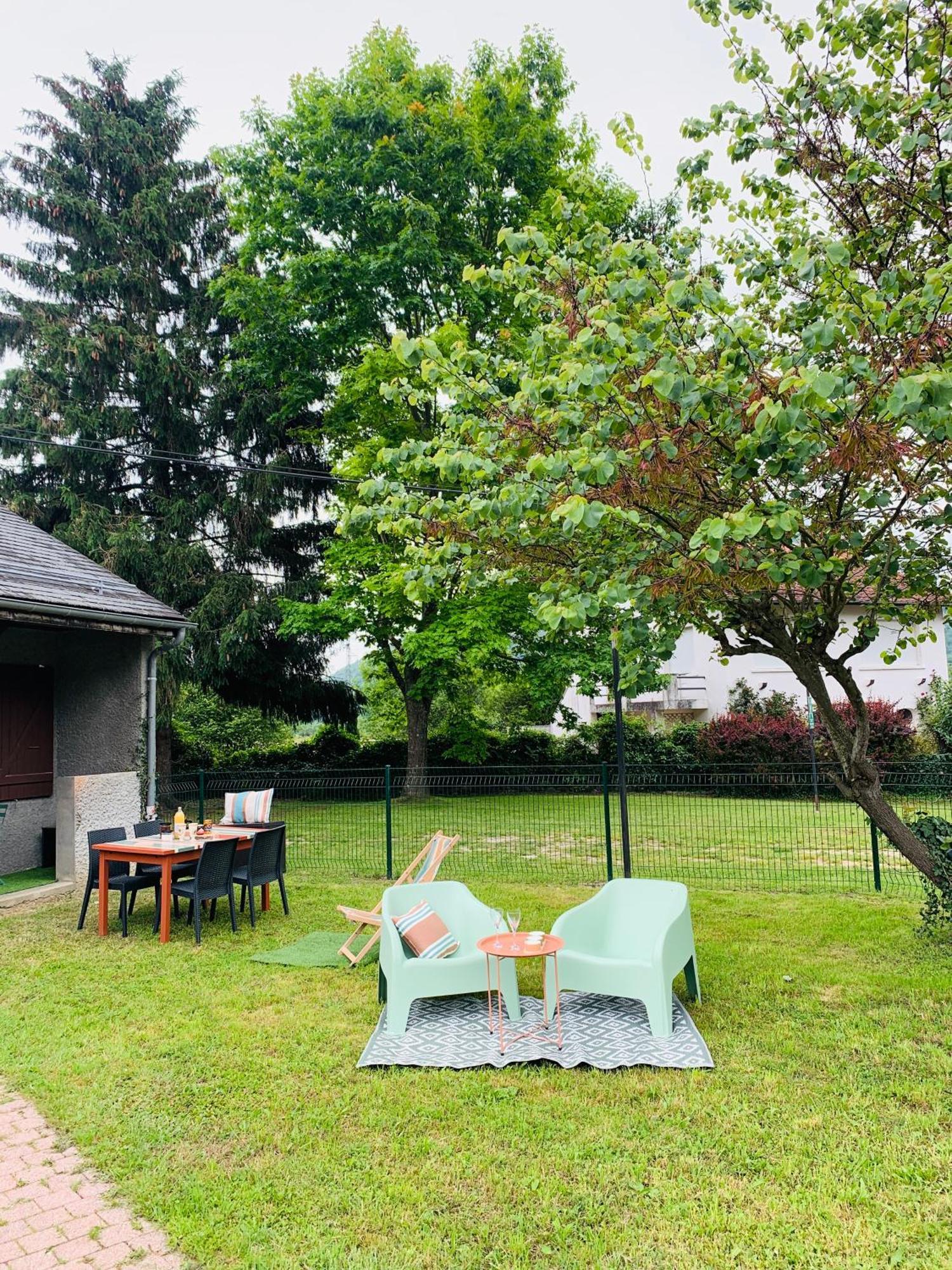 La Suite Unique - Le Jardin Sur Les Pyrenees- Vue Panoramique Montagne -Jardin Cloture Prive De 100M2-Parking-Linge De Lit Et Serviettes Compris- Bielle ภายนอก รูปภาพ