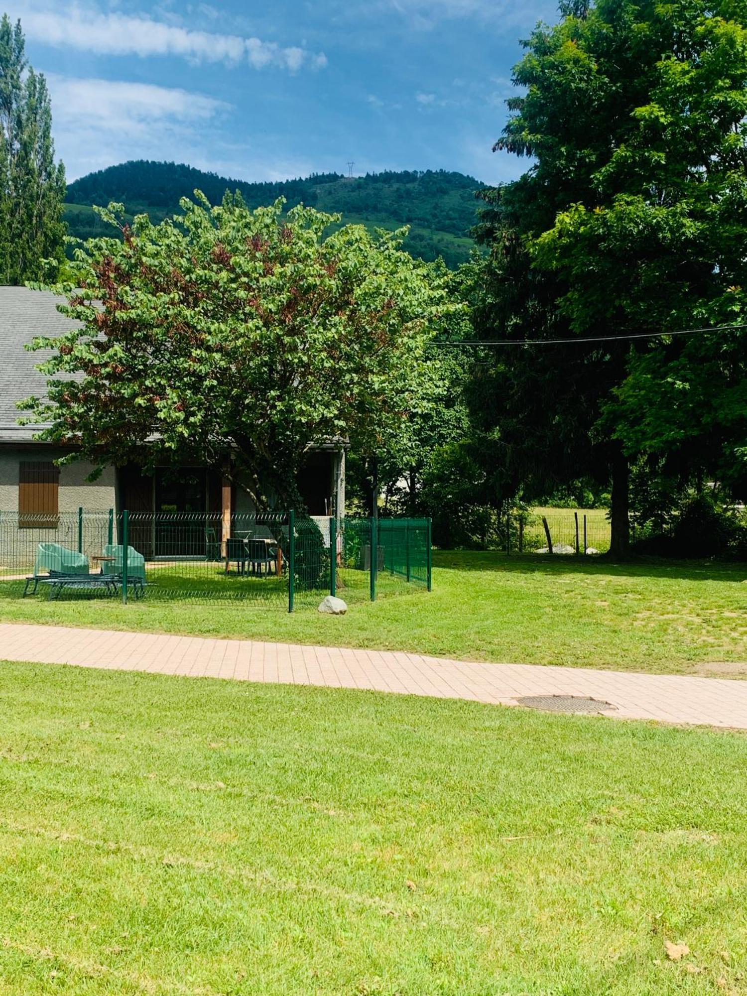 La Suite Unique - Le Jardin Sur Les Pyrenees- Vue Panoramique Montagne -Jardin Cloture Prive De 100M2-Parking-Linge De Lit Et Serviettes Compris- Bielle ภายนอก รูปภาพ